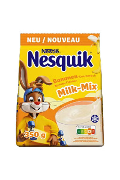 Nestle Nestlé Nesquik Banana Flavour Milk-Mix (Muz Aromalı Süt Tozu) 350 gr