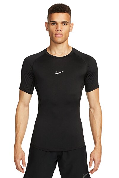 Nike Αθλητικό μπλουζάκι M NP DF TIGHT TOP SS Pro Gym T-Shirt εφαρμοστό T-Shirt