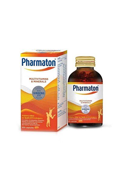 Sanofi Aventis PHARMATON VITALITY FOOD SUPPLEMENT MULTIVITAMIN TABLETS 100"S"