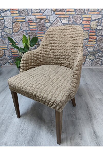 COVER TEKSTİL Yeni model büyük kollu sandalye kılıfı