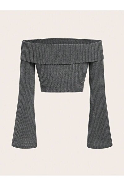 MOONBULL bluză de iarnă pentru femei, cu guler madonna, din bumbac, cu detalii spaniole pe mâneci