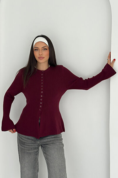 Noa Noa Γυναικεία ζακέτα με 12 κουμπιά Premium Knitwear – Κομψή & απαλή υφή