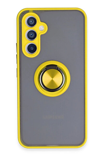 NewFace غطاء سيليكون لهاتف سامسونج جالاكسي A54 5G من إس بي تي آر إن إس مع حلق...