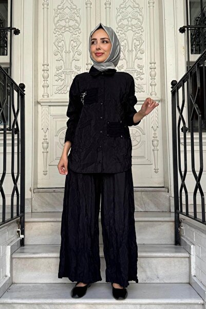 Ceremony Pantolonlu Takım W-6909 Siyah