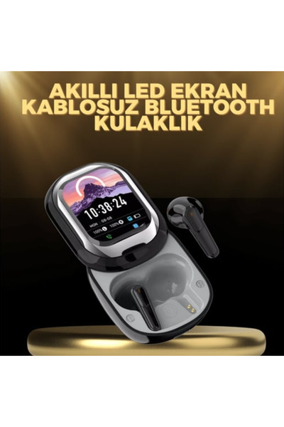 Dynego Bluetooth Kulaklık Kişiselleştirilebilir LED Ekranlı - Oyun & Müzik Modlu