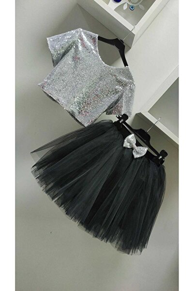 babysmile Gray Skirt Suit