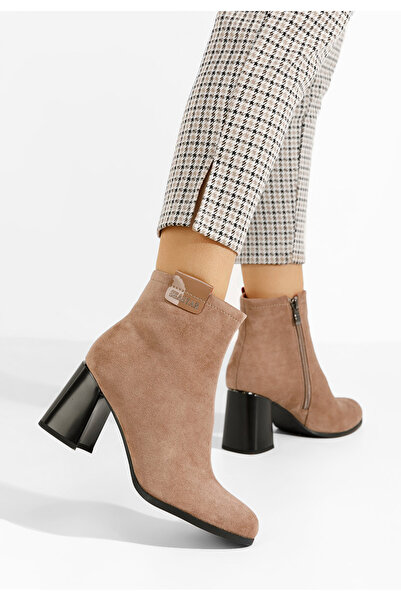 B T Shoes Μποτάκια με τακούνι Seastar V2 Χακι