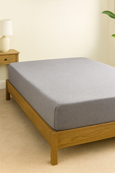 OGİ HOME Cearșaf elastic Soleil 100% bumbac, dimensiune dublă