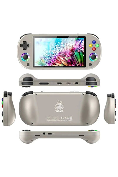 Skygo M22 Pro Retro Oyun Konsolu 5.0 ’’ıps Ekran Dahili 20000+ Oyun Emülatörleri Rgb Led Joystick