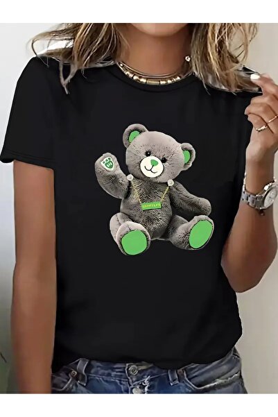 qubo sportswear & company Κοντομάνικο βαμβακερό μπλουζάκι oversize με στρογγυ...