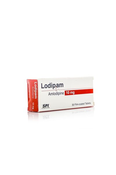 JP Lodipam 10 mg, Antihypertensive - 30 Tablets