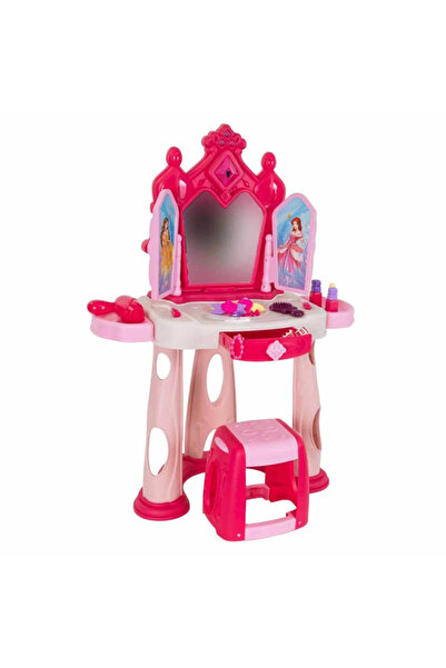 NW NessiWorld Pretty Pinky Işıklı ve Sesli Makyaj Masası Oyun Seti
