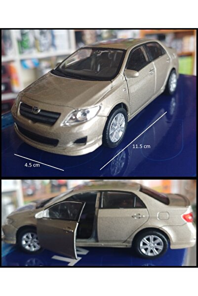 OYUNCAKSAHİLİ TOYOTA COROLLA DİECAST METAL MODE 1:36 ÖLÇEK ÇEKBIRAK KAPILARI ...