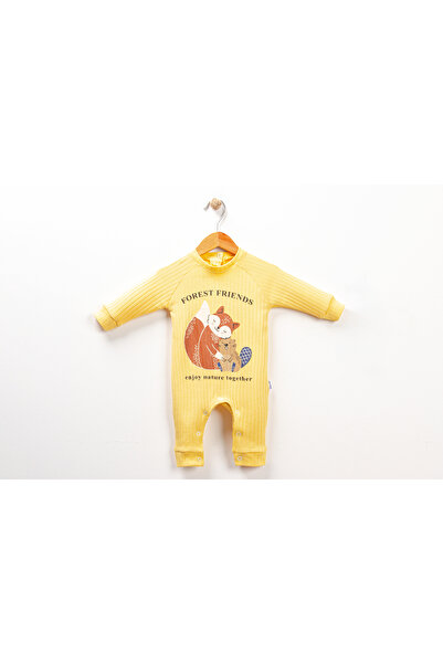 mandalinsbaby Squirrel printed baby romper
