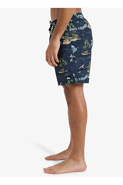 Quiksilver EQYJV04100 EVERYDAY STRAIGHT VOLLEY Siyah Normal Bel Standart Kalıp Erkek Şort Mayo