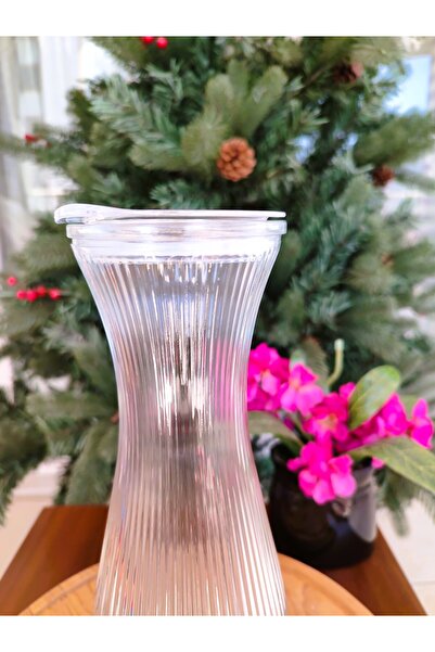Madame Coco Paris Kapaklı Karaf - Şeffaf - 1000 ml