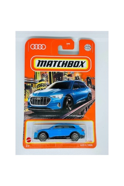 Matchbox Audi E Tron Diecast Car, 2022 Collection, Blue, 1:64