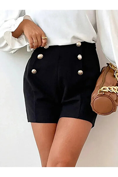 EmcyFiora Düğmeli Short Etek