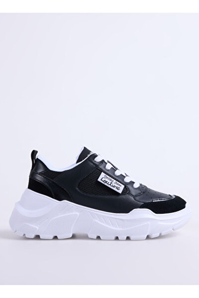 VERSACE JEANS COUTURE Siyah Kadın Sneaker 78VA3SC2