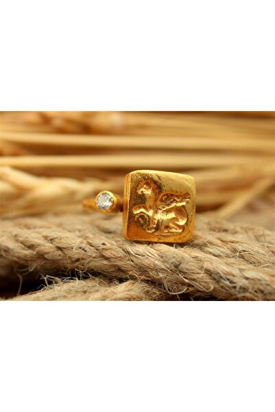 alpsilverart 925 Ayar Gümüş El Yapımı Pegasus Yunan dönemi Sikke Yüzük | Özel...