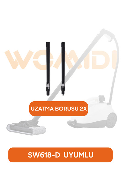 womidi SW618-D Buharlı Temizlik Makinesi Yedek Uzatma Boruları