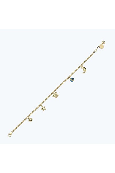 Altınbaş Altın Yıldız Zincir Bileklik