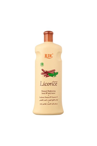 RDL آر دي إل لوشن عرق سوس لليد والجسم 600 مل