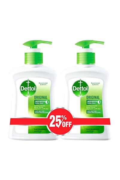 Dettol Dettol Original Antibacterial Liquid Hand Wash (2 x 200ml)