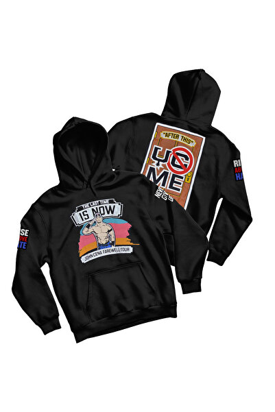 l'eivor Hanorac cu glugă cu trei fire cu imprimeu John Cena UC ME Never Give Up