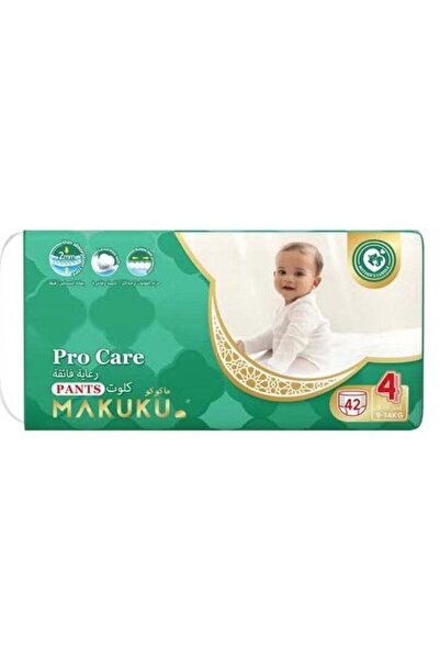 MAKUKU Pro Care Pants Diapers Size 4 9-14kg 7-11months 42 Diapers