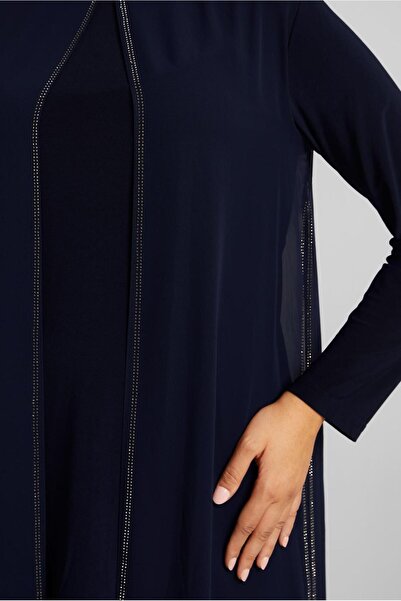 Alvina 20724 New Multi Chiffon 2-Piece Pants Size 44-50