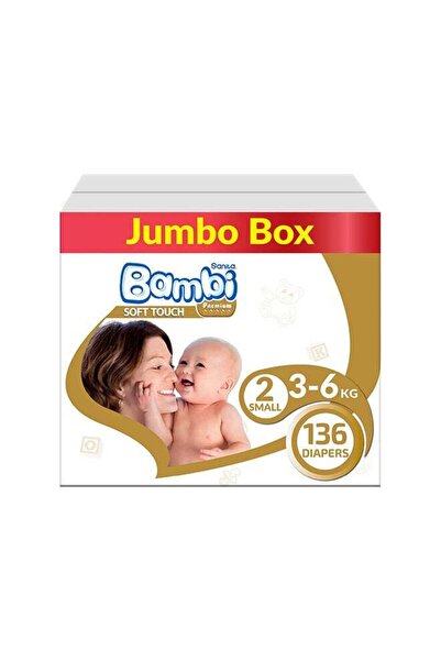 Sanita Bambi Jumbo Pack Size 2 Baby Diapers