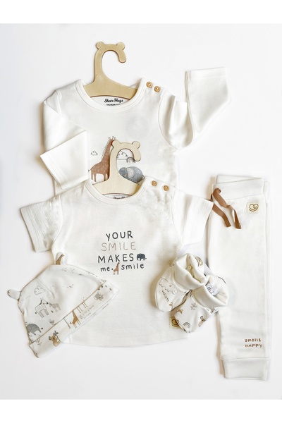 Sheer Hugs Kids Wardrobe Set – White T-Shirts (Full & Half Sleeve), AOP Cap, ...