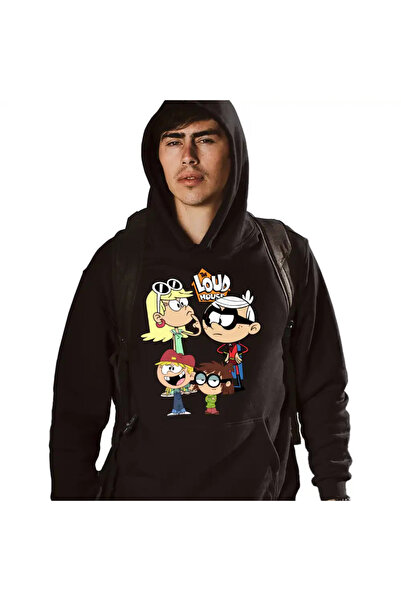 OEM Мъжки суитшърт The Loud House Lincoln Superhero