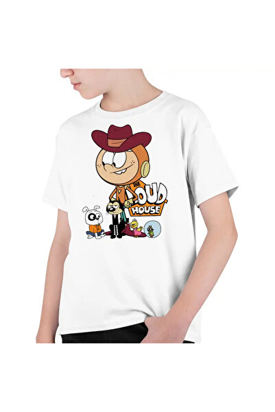 OEM Tricou Copii Baieti Casa Loud Lincoln Cowboy Western