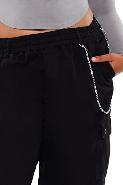 Forever 21 Plus Size Twill Kargo Pantolon