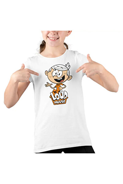 OEM Детска тениска за момичета The Loud House Lincoln
