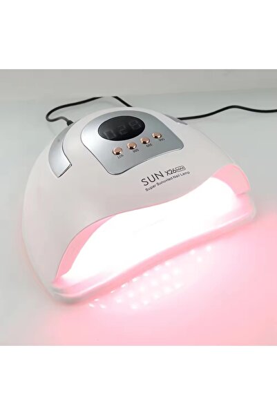 İthalSepeti 1 Set Sun X26 Max UV Oje Kurutucu Lamba 81 Led & 380 Watt Pembe Işıklı