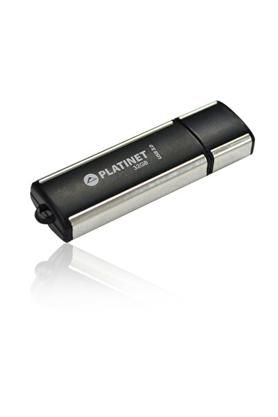 Platinet Flash drive, PLATINET, X-Depo, USB 3.0, 32 GB, Black/Gray