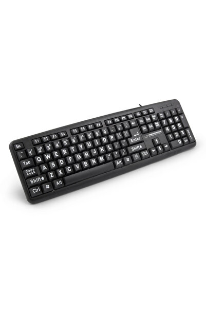 ESPERANZA USB keyboard for seniors, 104 keys, Florida