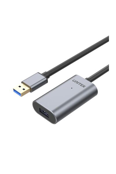 Unitek USB 3.0 Extension Cable 5M Gray – Y-3004