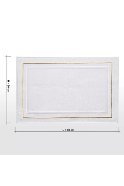 Generic Egyptian Hotel Bath Mat - 50x80 cm