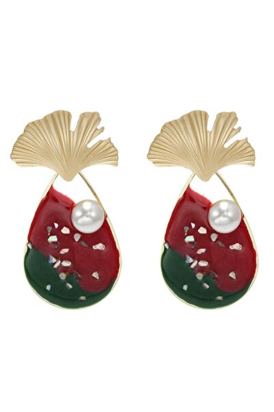 Pursehuit Cercei aurii, cu petale și perle, Vilbert C3