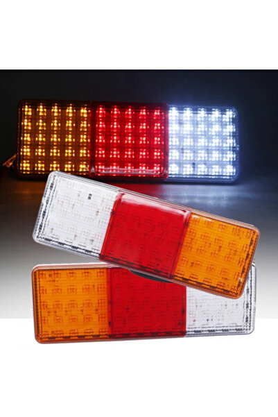 Led Light Alex Set 2 lampi LED pentru remorca/camion/utilaj, 12V-24V