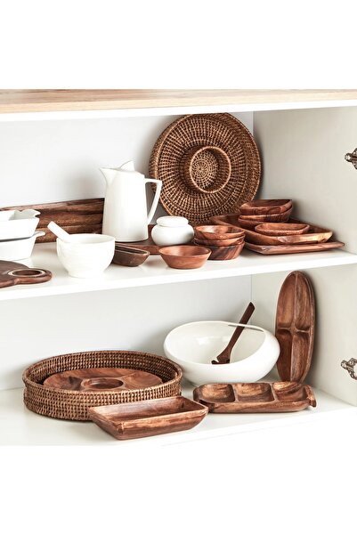 Generic Acacia Rectangular Serving Tray