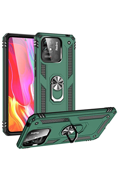 NewFace غطاء سيليكون لهاتف شاومي ريدمي 10C من إس بي تي آر إن إس مع حلقة (0295...