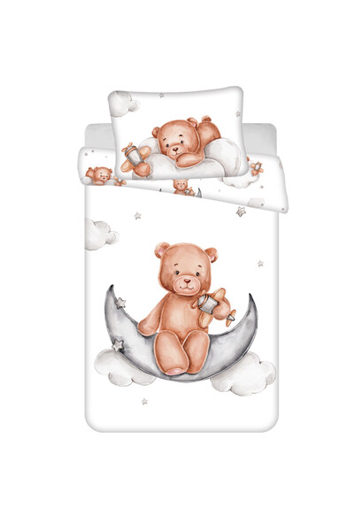 Animals Bear Plane, Children's bedding 100×135cm, 40×60 cm