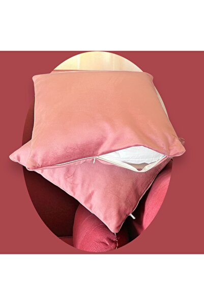 PATRU ANOTIMPURI Set of 2 pillowcases 40 x 40 cm, velvet material