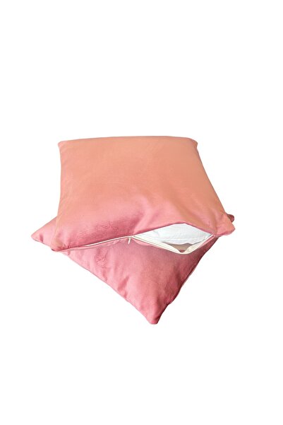 PATRU ANOTIMPURI Set of 2 pillowcases 40 x 40 cm, velvet material