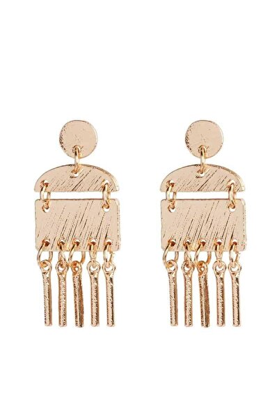 Pursehuit Gold earrings, metal plates, Munda C2 OUT